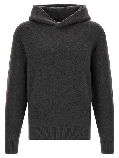 Gray Cashmere Cardigan