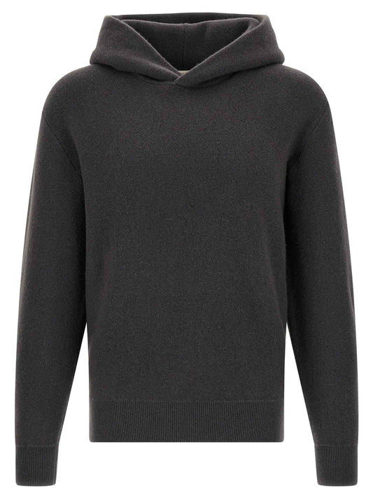 Gray Cashmere Cardigan