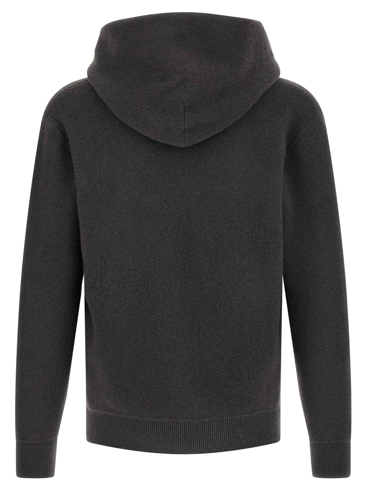 Gray Cashmere Cardigan