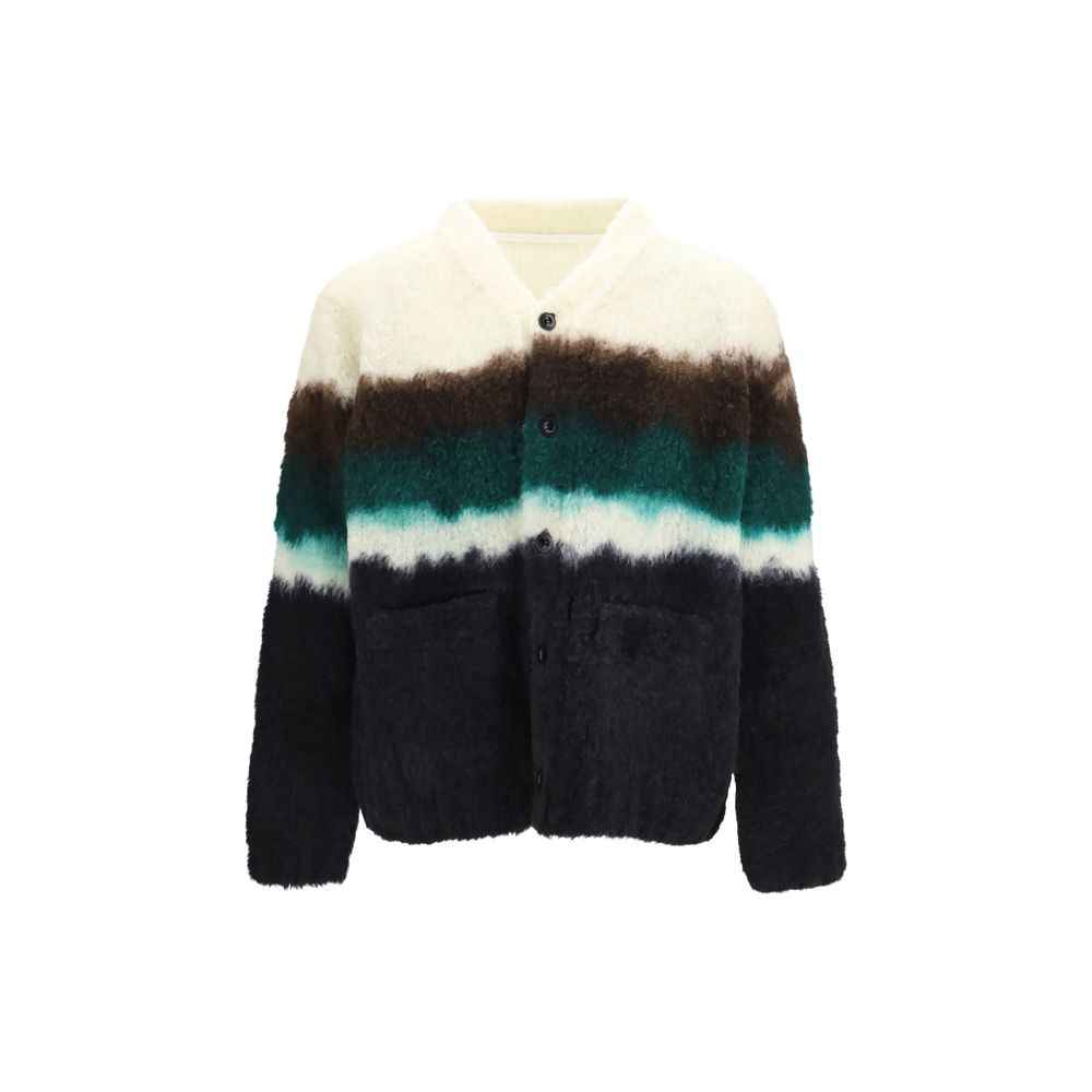 Multicolor Wool Oves Aries Cardigan