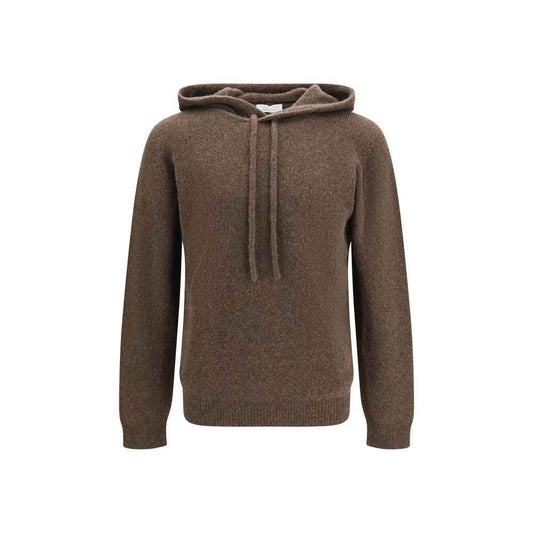 Brown Wool Oves Aries Hoodie