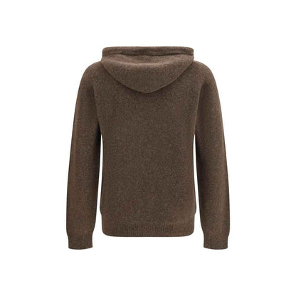 Brown Wool Oves Aries Hoodie