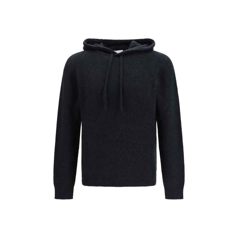 Black Wool Oves Aries Hoodie