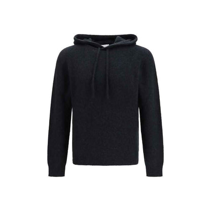 Black Wool Oves Aries Hoodie
