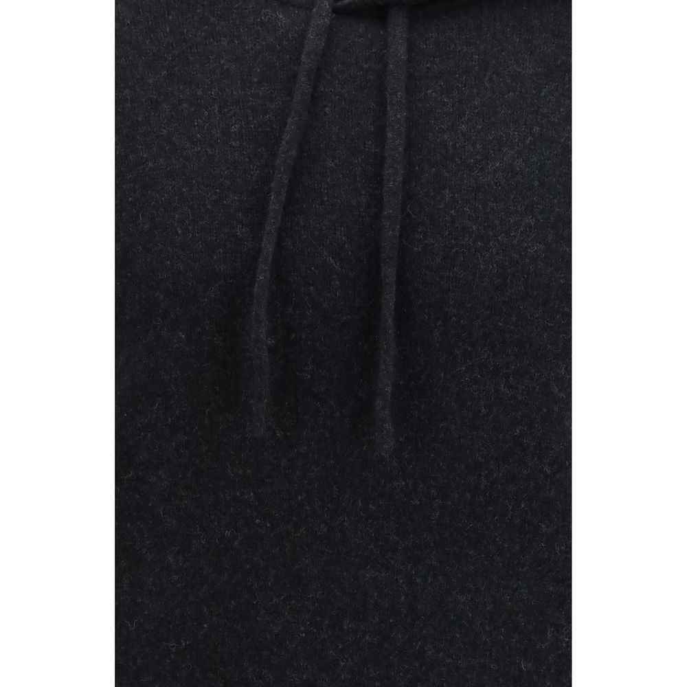 Black Wool Oves Aries Hoodie