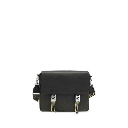 Black Calf Leather Bos Taurus Shoulder Bag