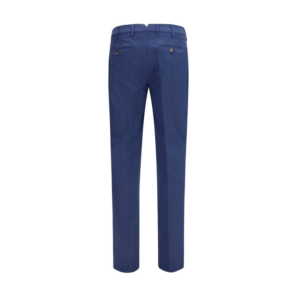 Blue Cotton Pants