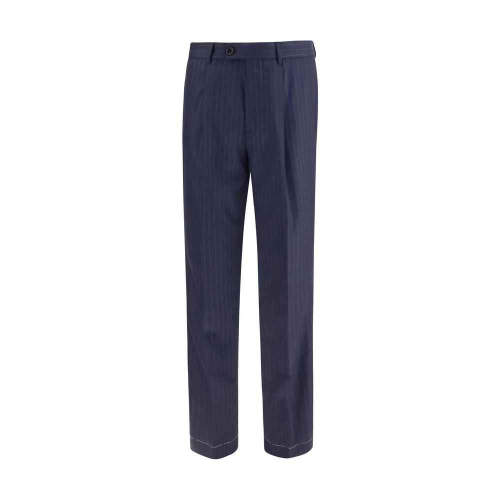 Blue Wool Oves Aries Dress Pants