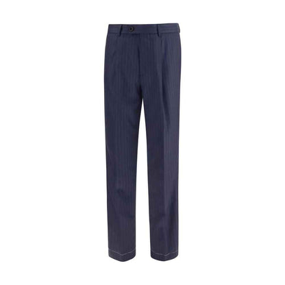 Blue Wool Oves Aries Dress Pants