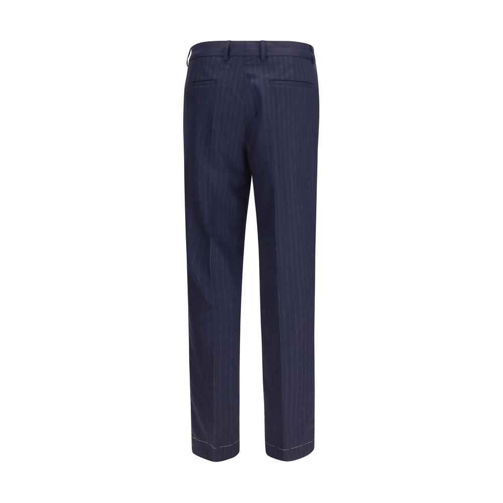 Blue Wool Oves Aries Dress Pants