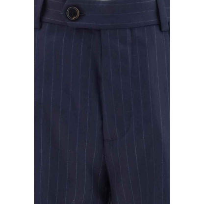 Blue Wool Oves Aries Dress Pants