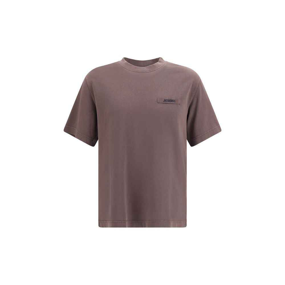Brown Cotton T-Shirt