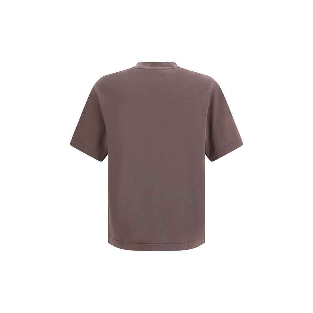 Brown Cotton T-Shirt