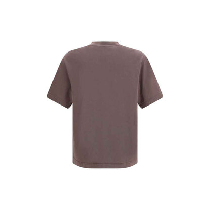 Brown Cotton T-Shirt