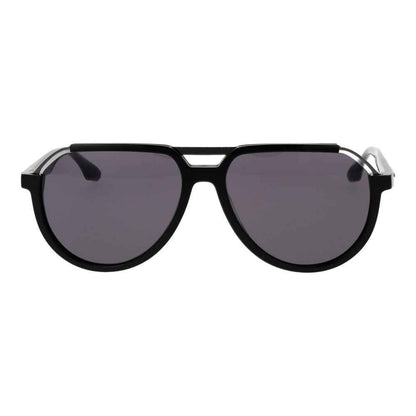Black Acetate & Stainless Steel Sunglasses