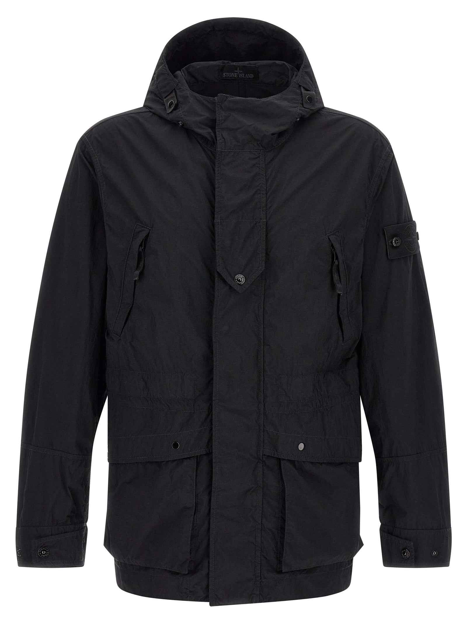 Black Polyamide Shell Jacket
