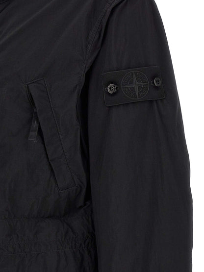 Black Polyamide Shell Jacket