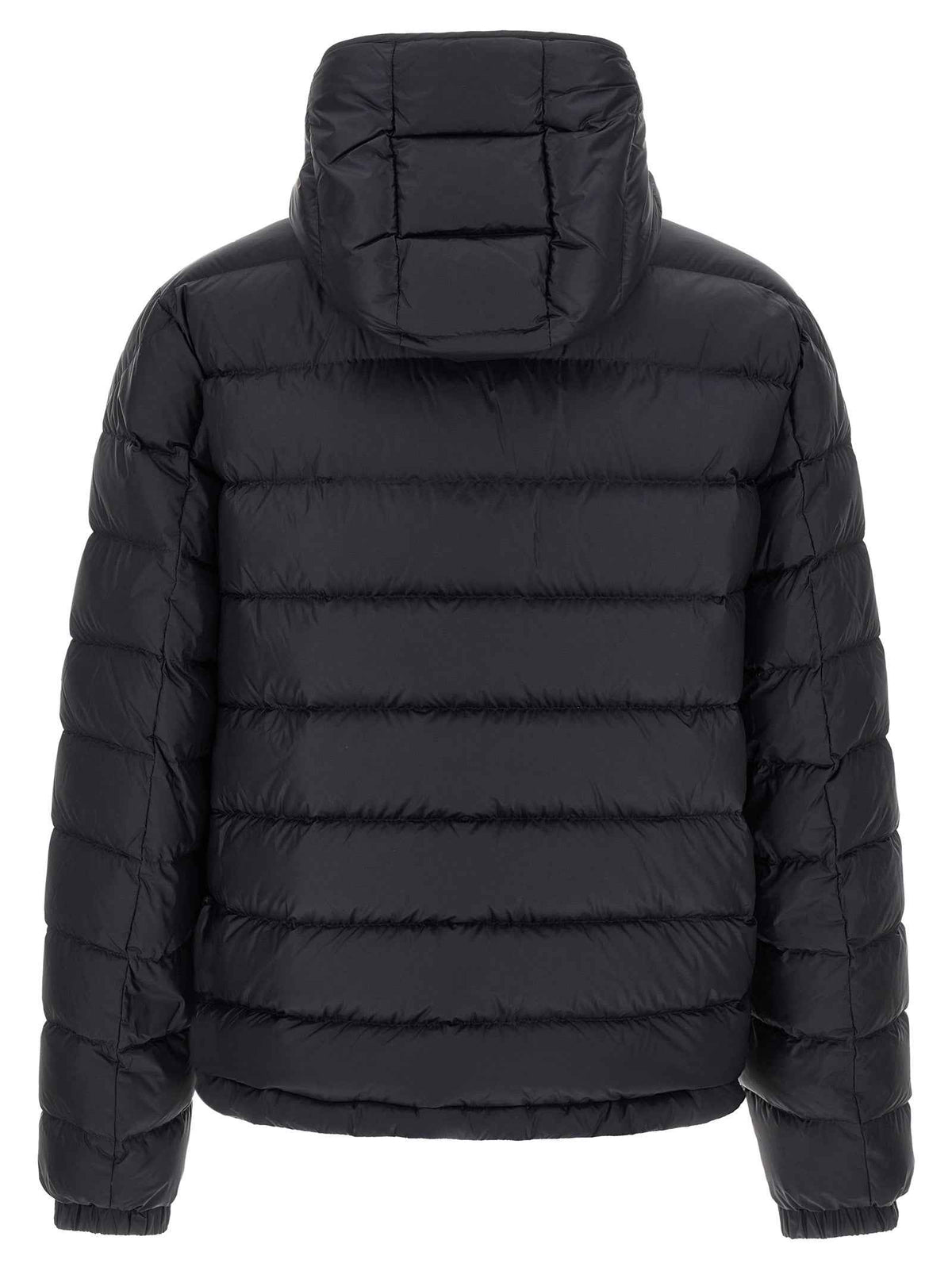 Blue Polyamide Full-Length Jacket
