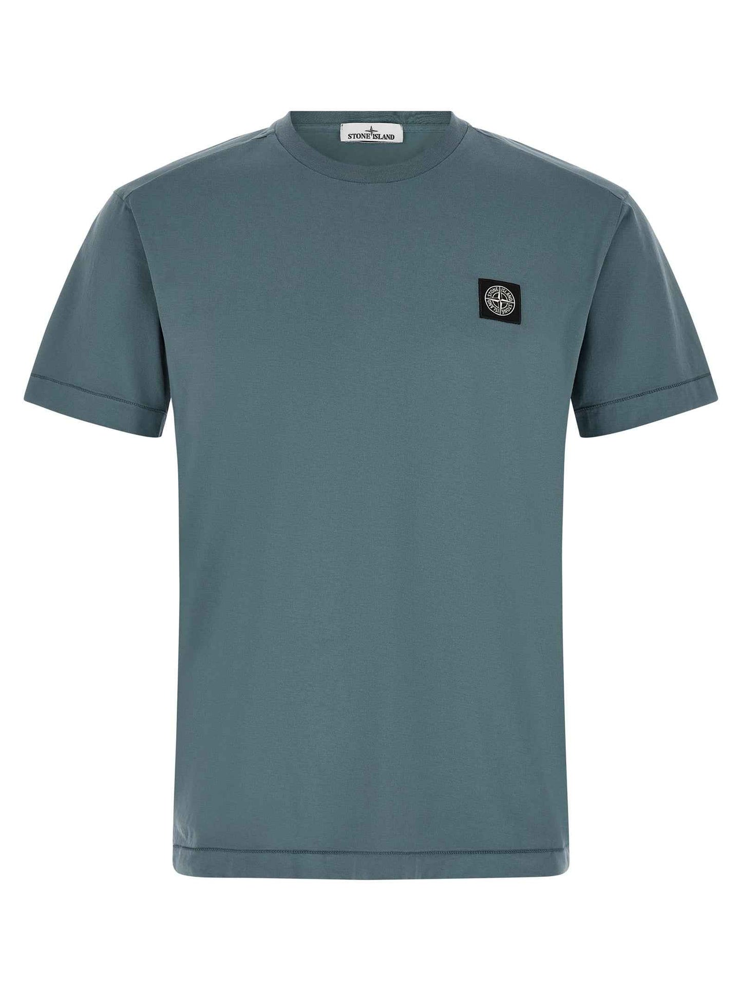 Blue Cotton T-Shirt