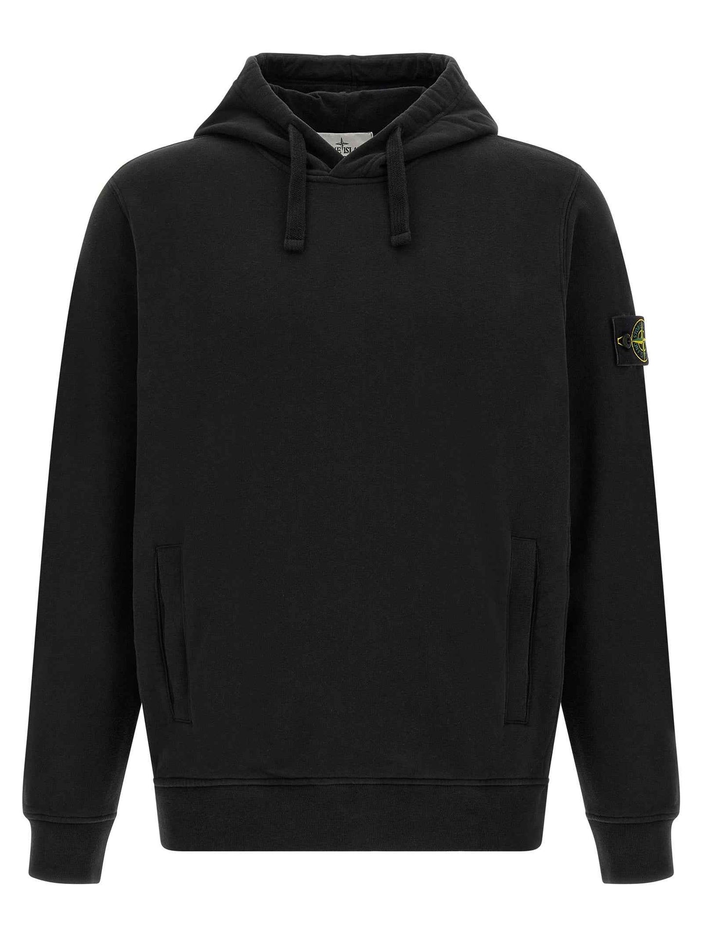 Black Cotton Sweatshirt