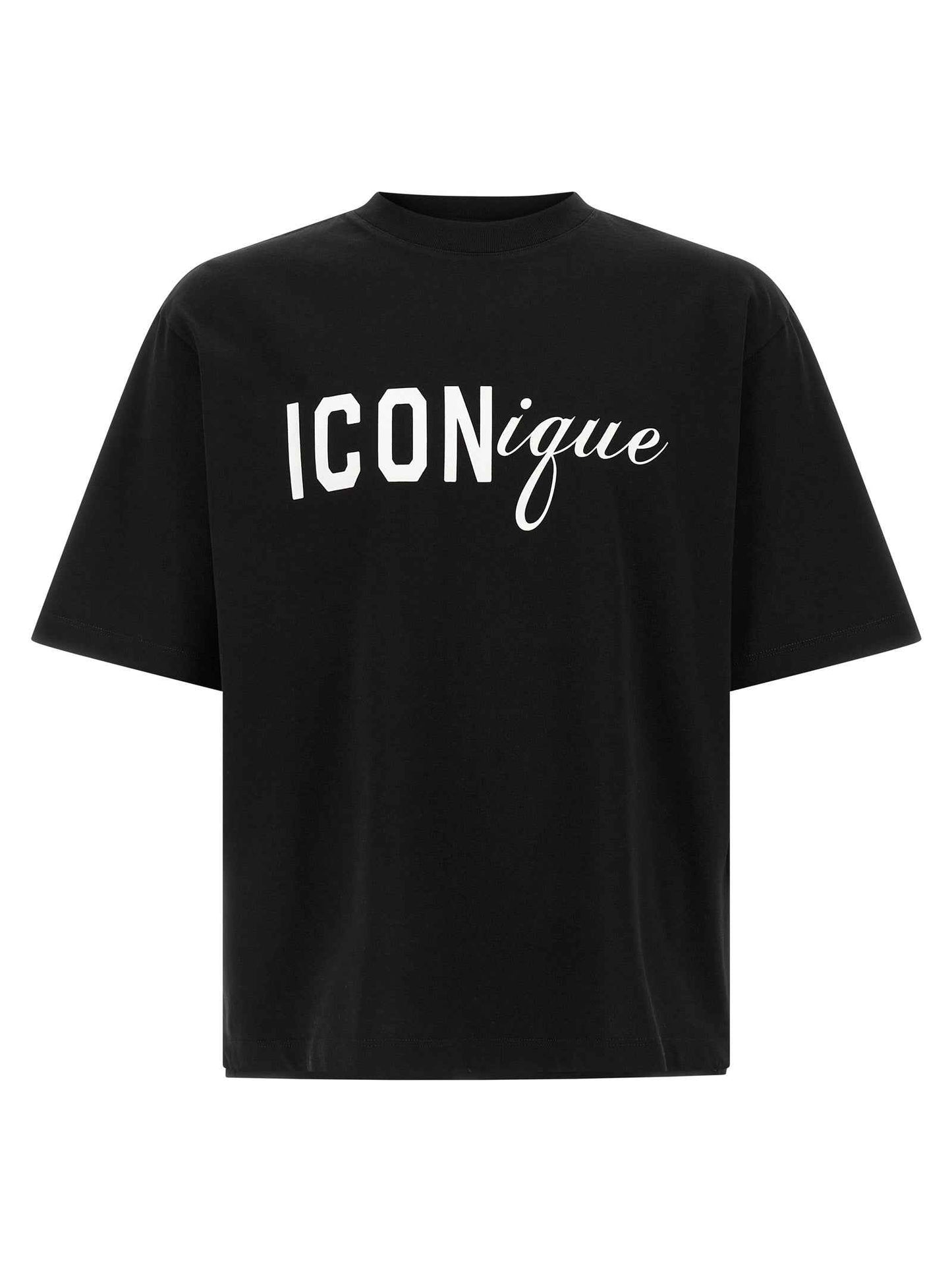 Black Cotton T-Shirt