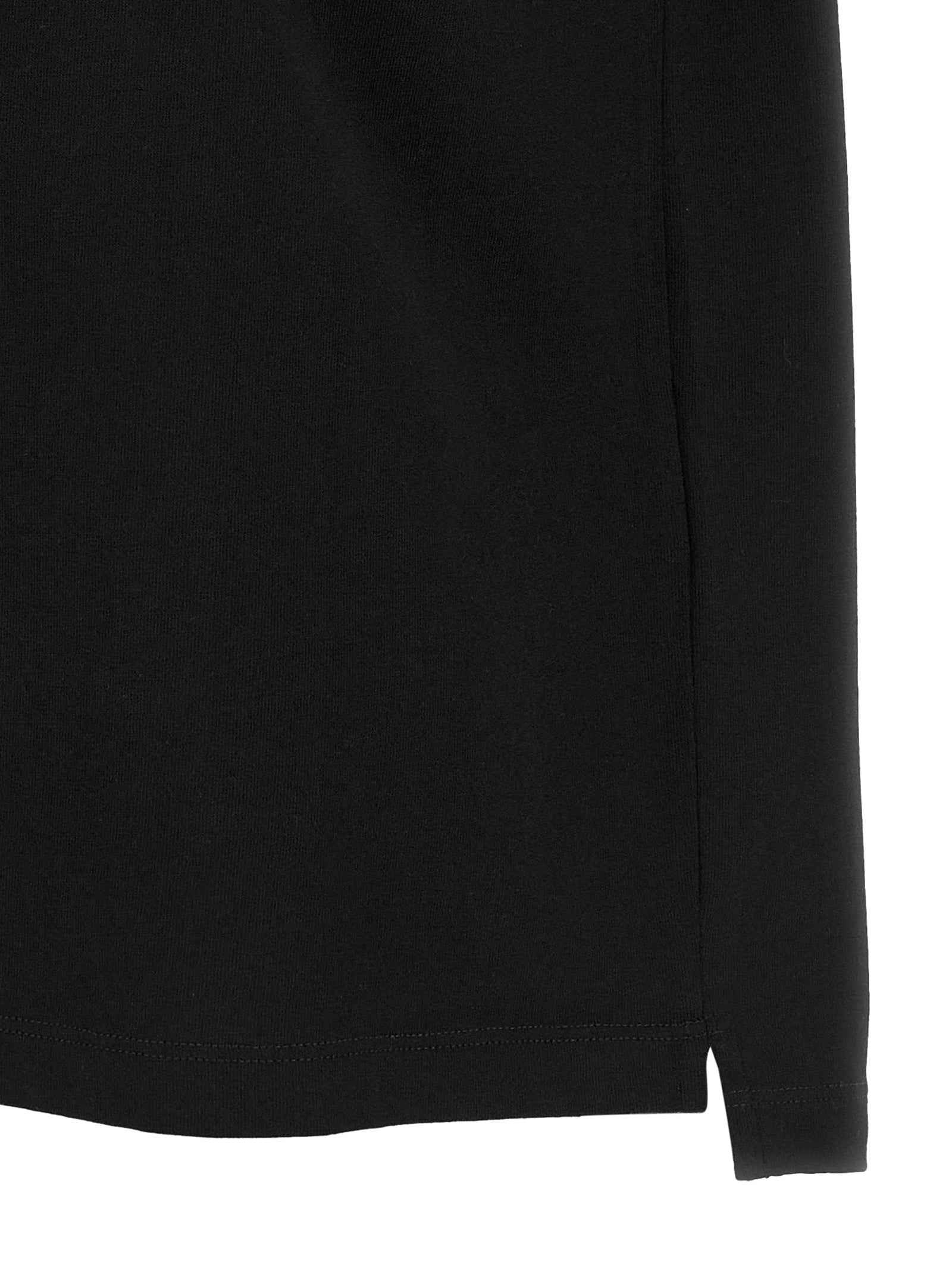 Black Cotton T-Shirt