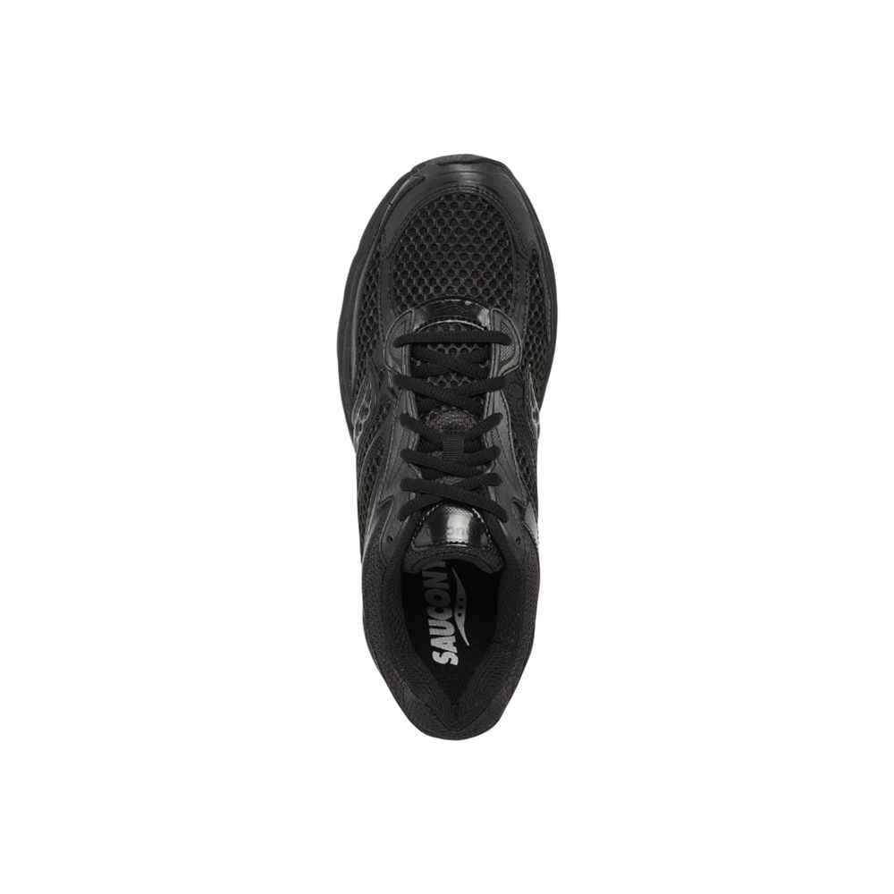 Black Synthetic Athletic Sneakers