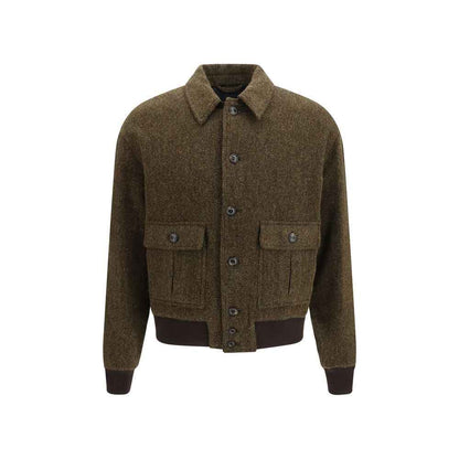 Bicolor Wool Oves Aries Bomber