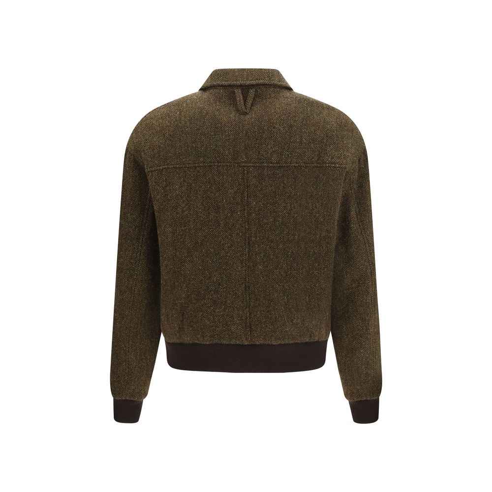 Bicolor Wool Oves Aries Bomber