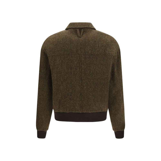 Bicolor Wool Oves Aries Bomber