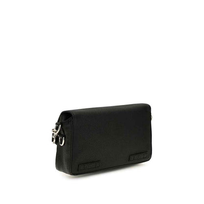 Black Calf Leather Bos Taurus Shoulder Bag