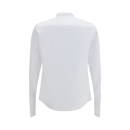 White Cotton Dress Shirt