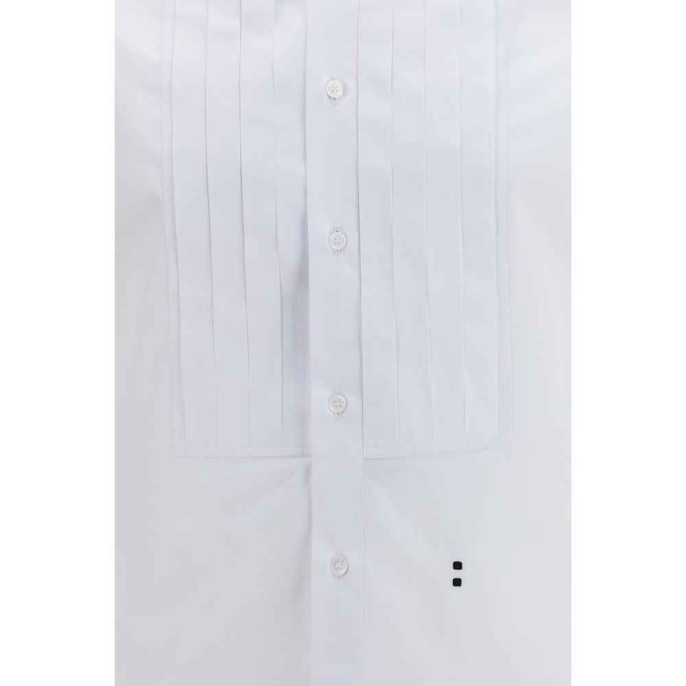 White Cotton Dress Shirt