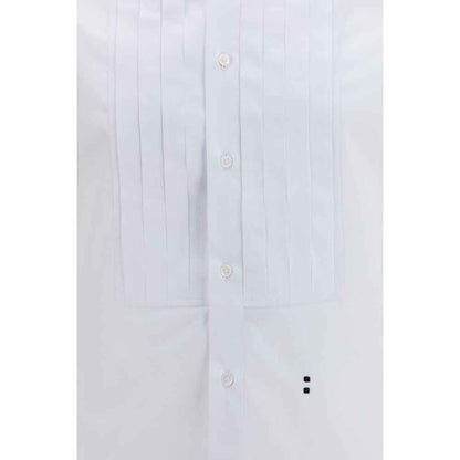 White Cotton Dress Shirt