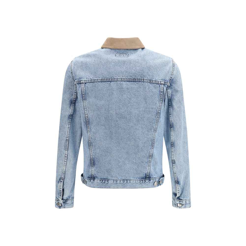 Blue Cotton Denim Jacket