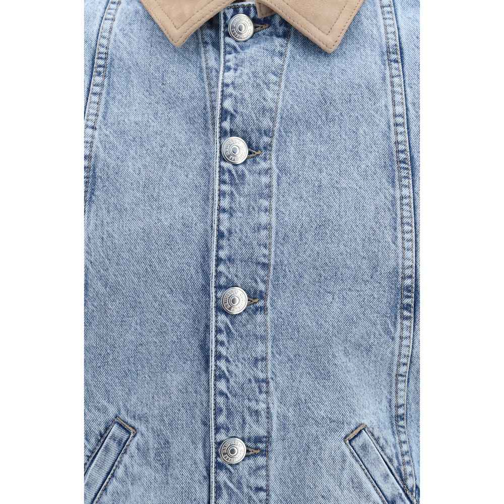 Blue Cotton Denim Jacket