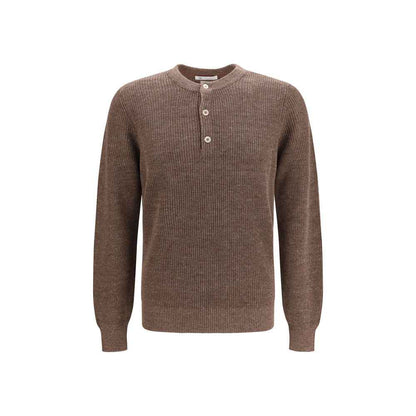 Brown Linen Sweatshirt