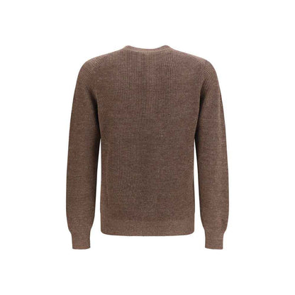 Brown Linen Sweatshirt