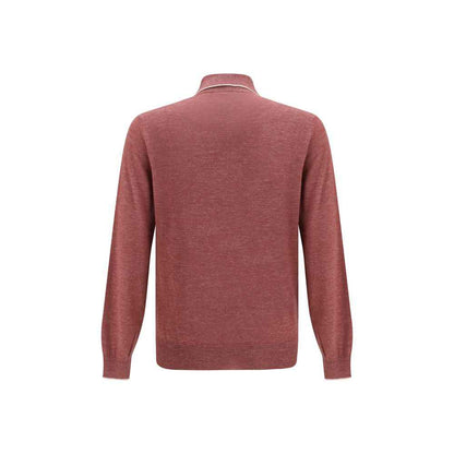 Bordeaux Cashmere Polo Shirt