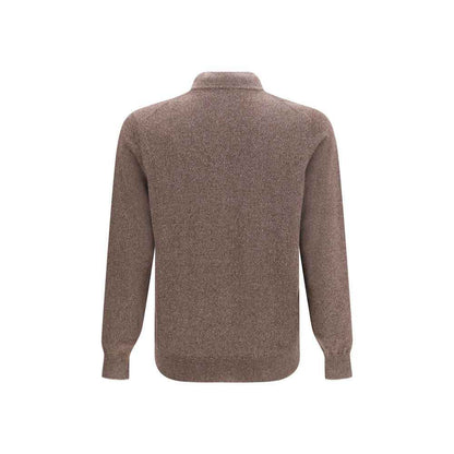 Brown Cashmere Cardigan