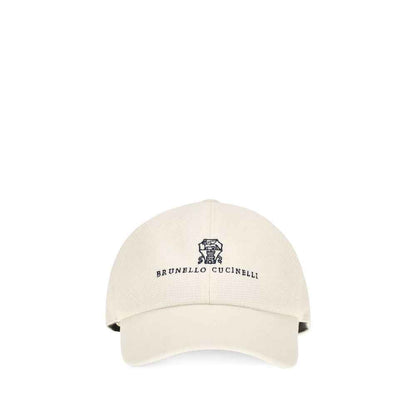 White Silk Cap (Baseball Hat)