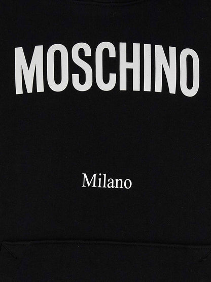 Black Cotton Sweatshirt