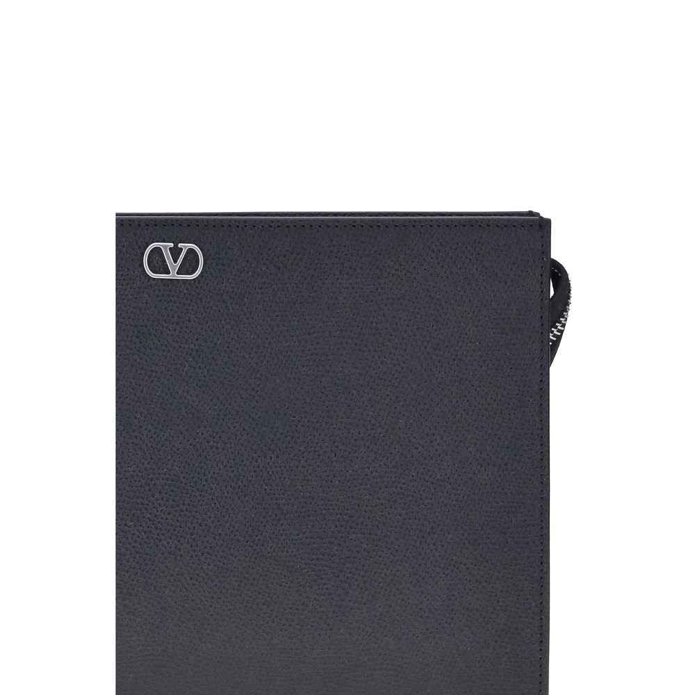 Black Calf Leather Bos Taurus Wallet