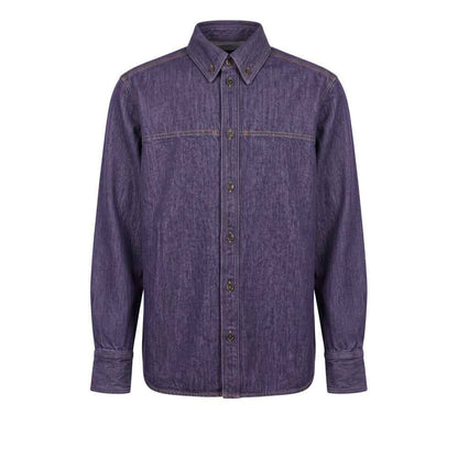 Purple Cotton Men's Jacket