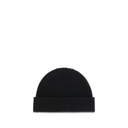 Black Wool Oves Aries Beanie