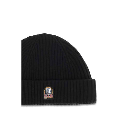 Black Wool Oves Aries Beanie