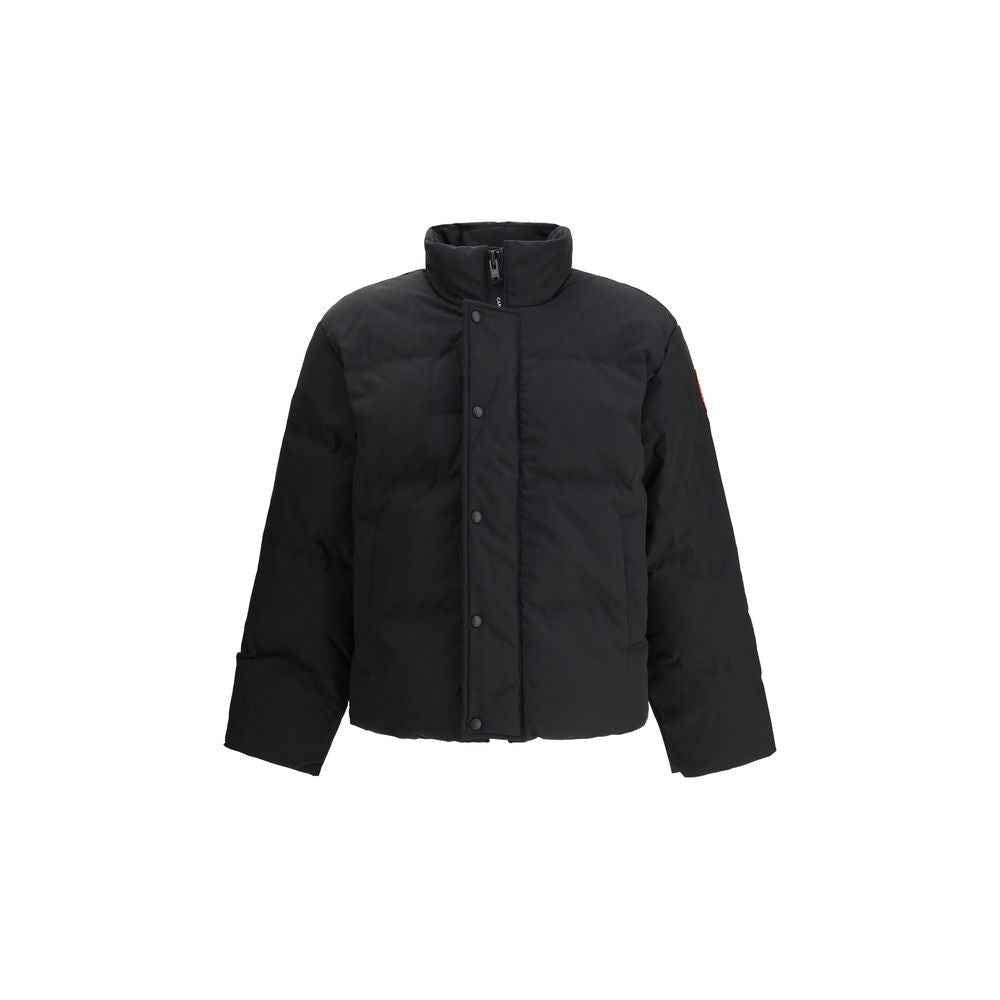 Black Polyester Parka