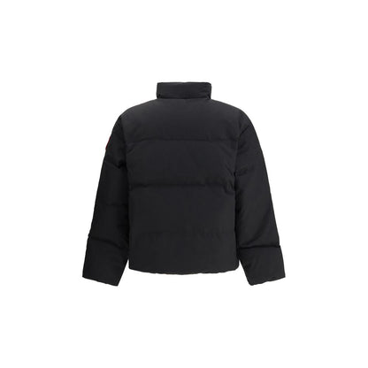 Black Polyester Parka