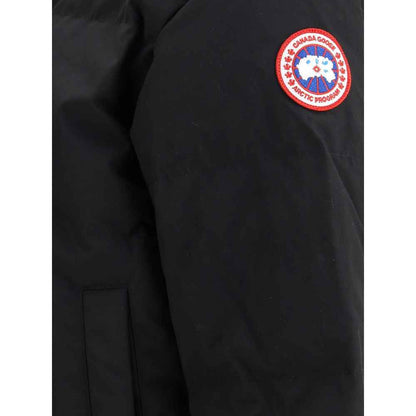 Black Polyester Parka