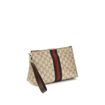 Beige Fabric Shoulder Bag